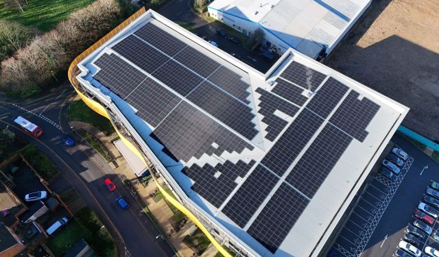 Carbon3 solar PV installations for renewable energy in the UK